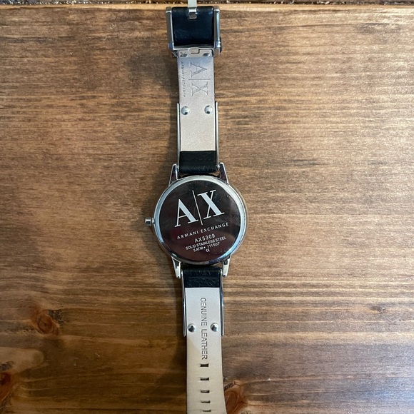 Armani Exchange Ladies Watch / Black and Silver - Picture 3 of 4